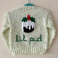 "Lil Pud" Handmade Cardigan Size Approx 1-2 Years