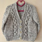 "'Tis The Season" Handmade Cardigan Size Approx 3-4 Years