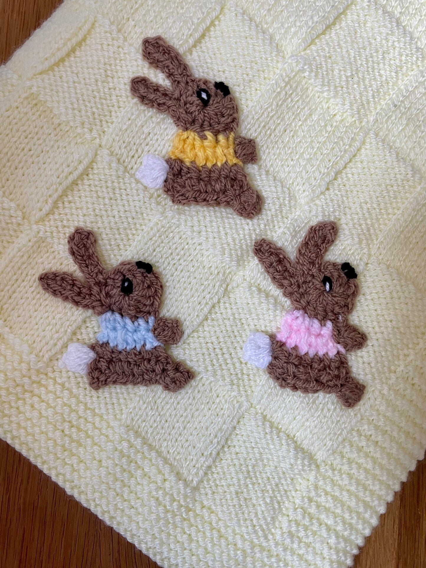 Handmade Bunnies Blanket
