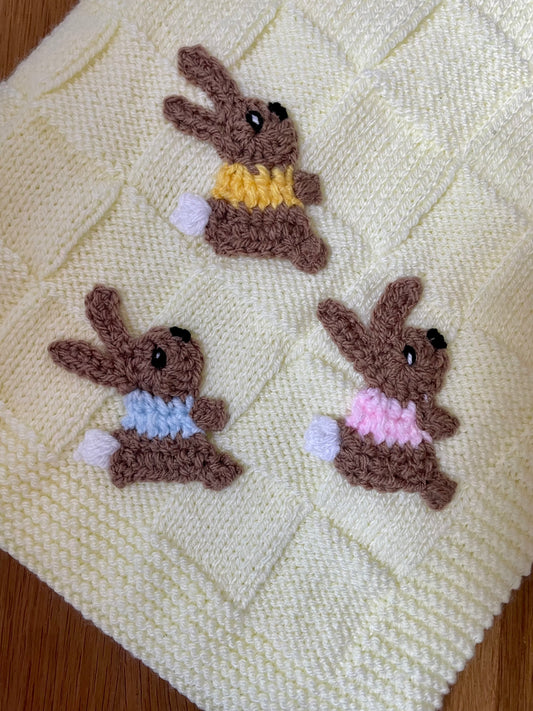 Handmade Bunnies Blanket