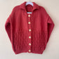"Little Witches Club" Handmade Cardigan Size Approx 6-8 Years