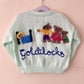 "Goldilocks” Handmade Cardigan Size Approx 3-5 Years