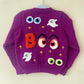 "BOO” Handmade Cardigan Size Approx 2-3 Years