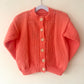 "Girls Rule The World” Handmade Cardigan Size Approx 5-7 Years