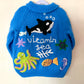 “Vitamin Sea" Handmade Cardigan Size Approx 6-8 Years