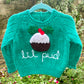 "Lil Pud" Handmade Jumper Size Approx 12-18 Months