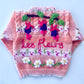 "Les Fleurs” Handmade Cardigan Size Approx 1.5-2.5 Years