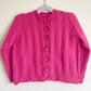 "Flower Fairy” Handmade Cardigan Size Approx 3-5 Years