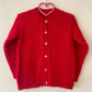 "North Pole Bound" Handmade Cardigan Size Approx 2-3 Years