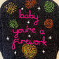 "Baby You're A Firework" Handmade Cardigan Size Approx 3-4 Years