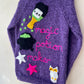 "Magic Potion Maker” Handmade Cardigan Size Approx 5-7 Years