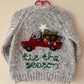"'Tis The Season" Handmade Cardigan Size Approx 3-4 Years