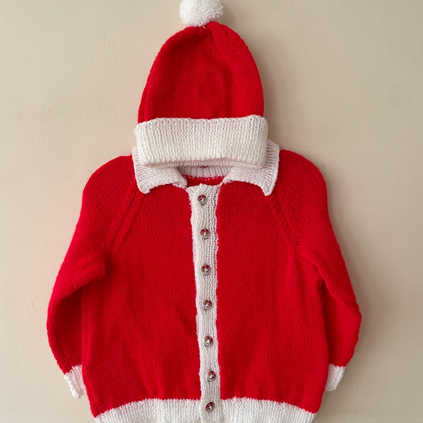 "Do You Wanna Build A Snowman" Handmade Cardigan Size Approx 3-4 Years