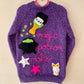 "Magic Potion Maker” Handmade Cardigan Size Approx 5-7 Years