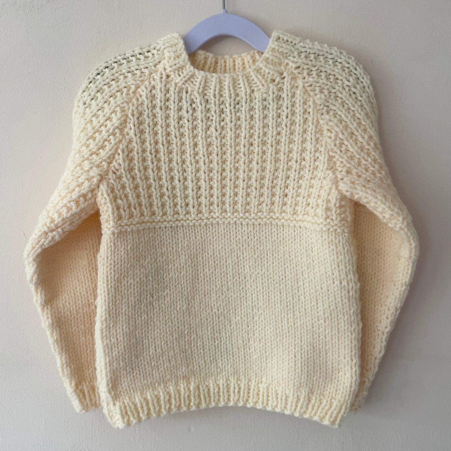 "The Boss” Handmade Jumper Size Approx 2-4 Years
