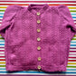 "Pick Of The Bunch” Handmade Cardigan Size Approx 4-6 Years