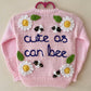 "Cute As Can Be" Handmade Cardigan Size Approx 1-2 Years