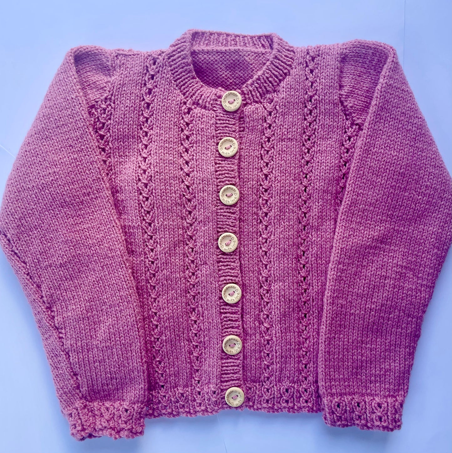 "Dancing Queen” Handmade Cardigan Size Approx 4-5 Years