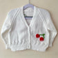 "Ma Cherie” Handmade Cardigan Size Approx 1.5-2.5 Years