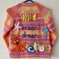 "Ocean Dream" Handmade Cardigan Size Approx 4-6 Years