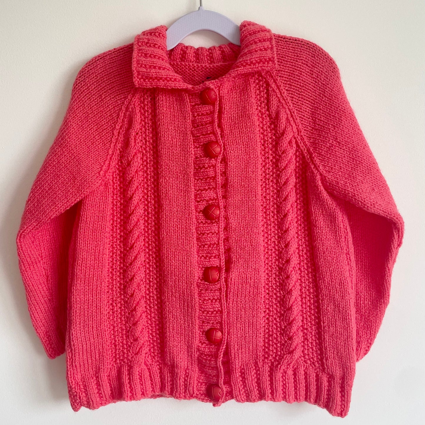 "Bloom” Handmade Cardigan Size Approx 4-6 Years