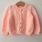 "Daisy and Bees" Handmade Cardigan Size Approx 1-2 Years