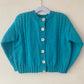 "Ocean Dream” Handmade Cardigan Size Approx 4-5 Years