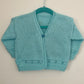 "Good Vibes" Handmade Cardigan Size Approx 6-12 Months
