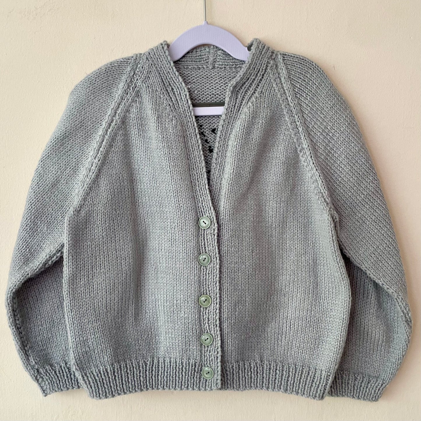 "Ocean Child” Handmade Cardigan Size Approx 5-7 Years