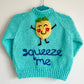 "Squeeze Me” Handmade Jumper Size Approx 1-2 Years