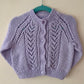 "Loved” Handmade Cardigan Size Approx 6-12 Months