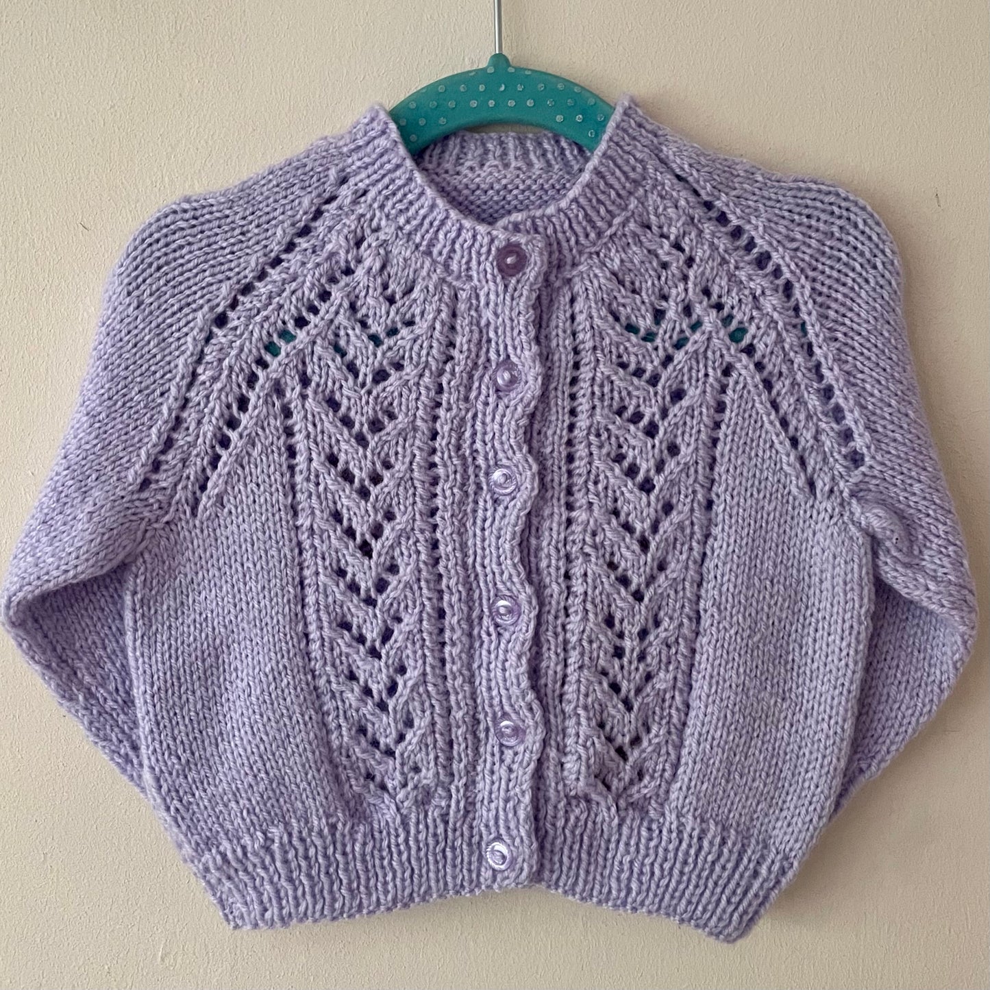 "Loved” Handmade Cardigan Size Approx 6-12 Months