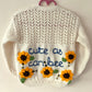 "Cute As Can Bee” Handmade Cardigan Size Approx 2-3 Years