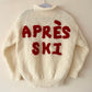 "APRES SKI" Handmade Jumper Size Approx 6-8 Years