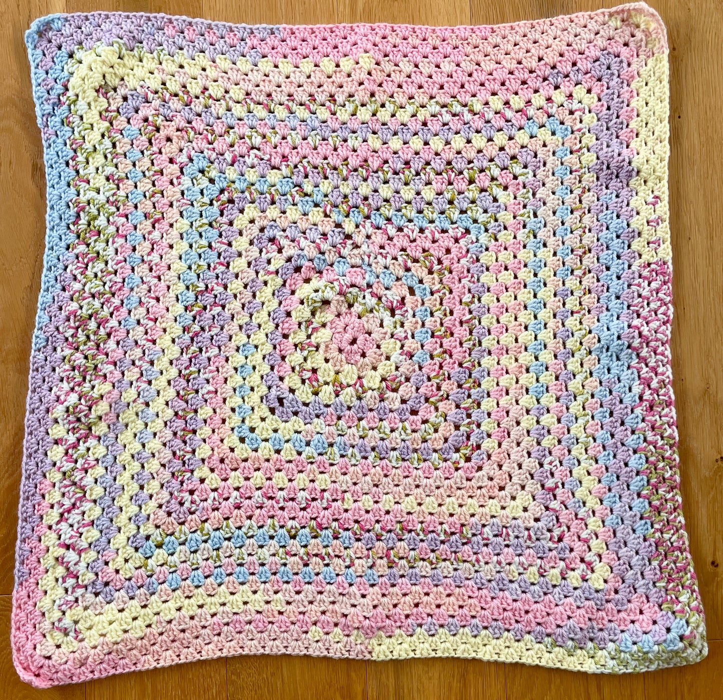 Medium Multi-Coloured Handmade Blanket