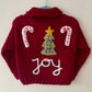 "Joy" Handmade Cardigan Size Approx 6-12 Months
