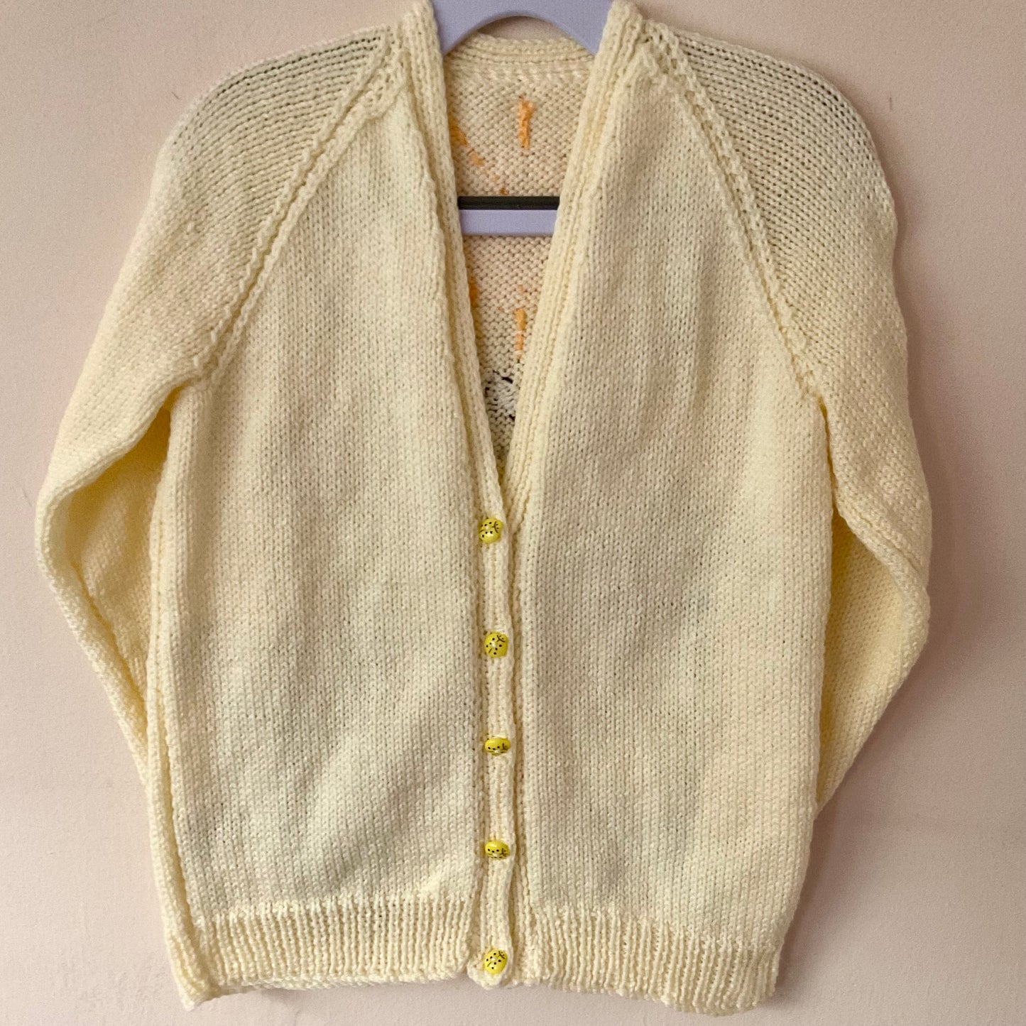 "Lazy Days” Handmade Cardigan Size Approx 5-7 Years