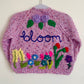 "Bloom" Handmade Cardigan Size Approx 2-3 Years