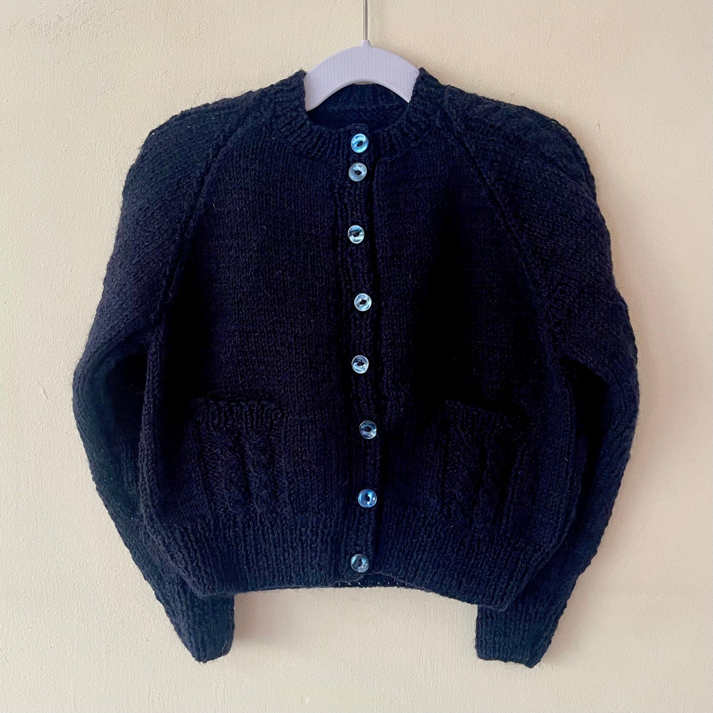 "BOO" Handmade Cardigan Size Approx 1.5-2.5 Years