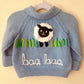 "Baa Baa” Handmade Cardigan Size Approx 1-2 Years