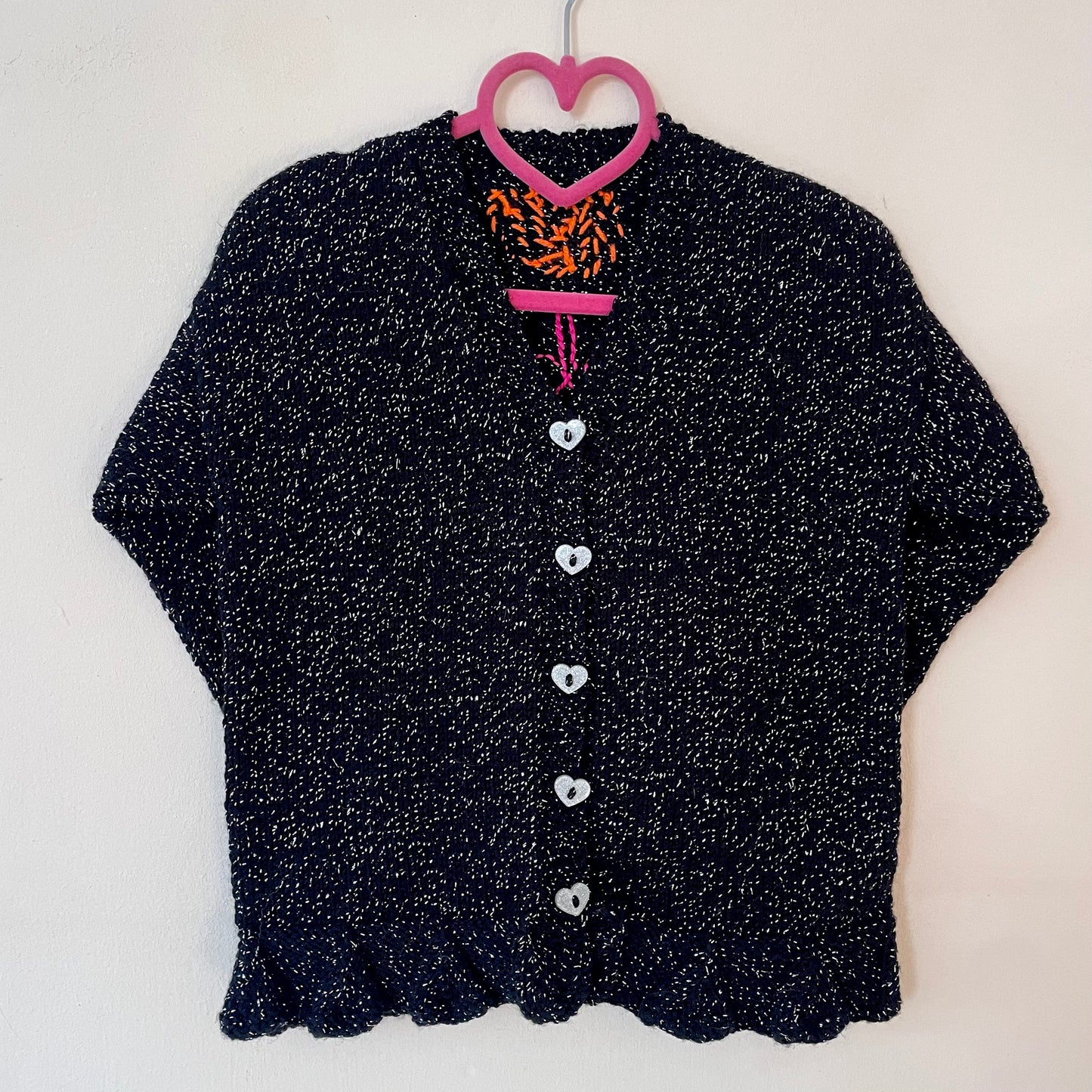 "Baby You're A Firework" Handmade Cardigan Size Approx 3-4 Years