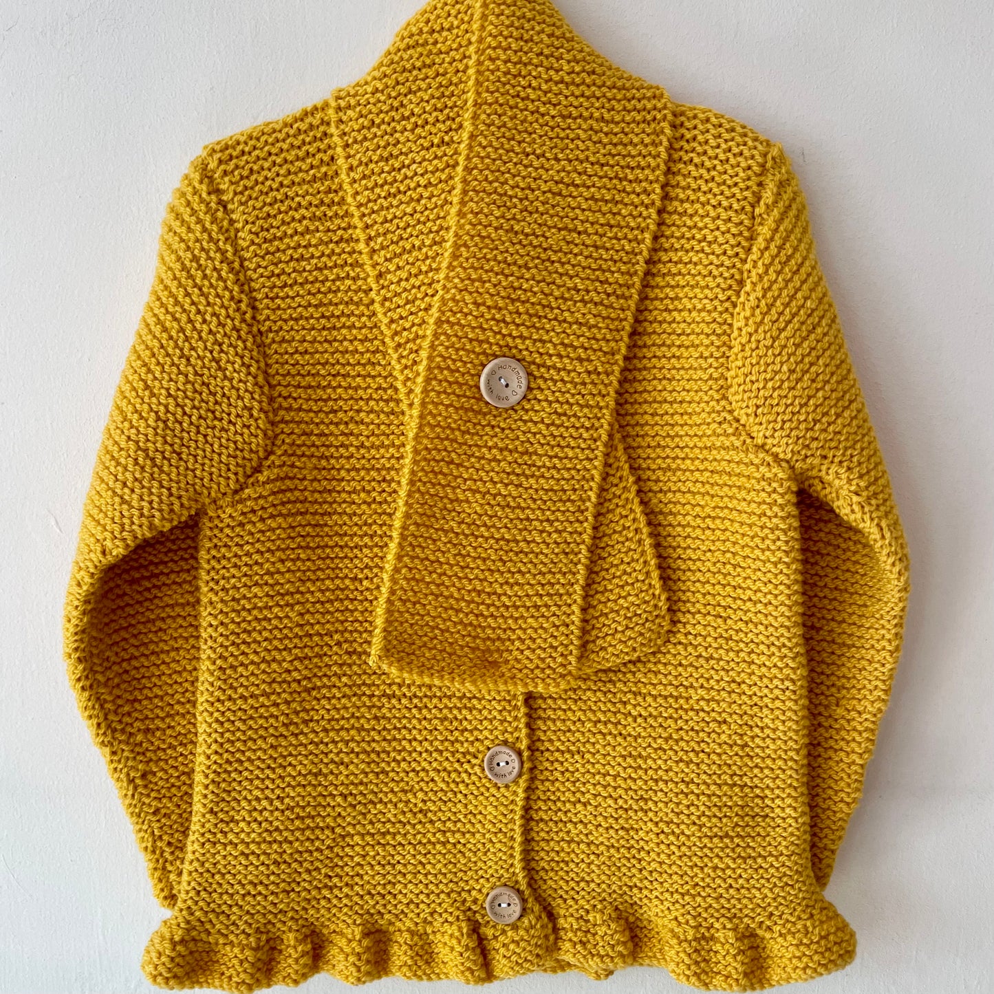"Autumn” Handmade Cardigan Size Approx 3-5 Years