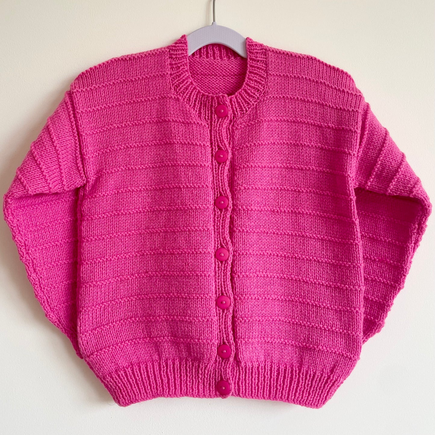 "Mermaid Gang" Handmade Cardigan Size Approx 4-6 Years