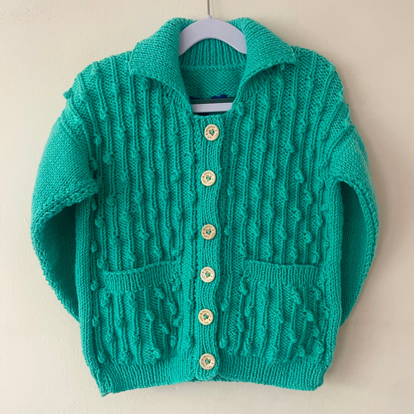 "Star Baker" Handmade Cardigan Size Approx 4-6 Years