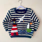 "AHOY” Handmade Jumper Size Approx 4-6 Years