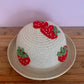 Strawberry Embellished Straw Hat - Age 1-3 Years