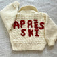 "APRES SKI" Handmade Cardigan Size Approx 4-5 Years