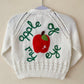 "Apple Of My Eye” Handmade Cardigan Size Approx 1-2 Years