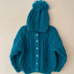 "Sport D'Hiver" Handmade Cardigan Size Approx 3-4 Years