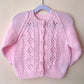 "Believe” Handmade Cardigan Size Approx 2-3 Years